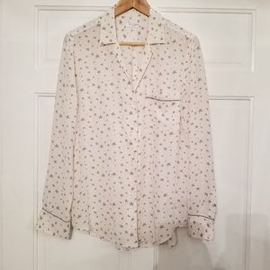 Equipment Silk Star Shirt Size M
